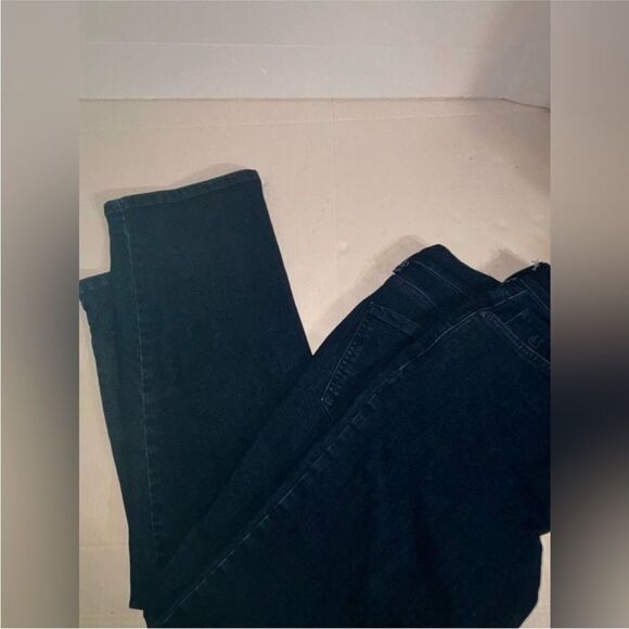 Gloria Vanderbilt High Waist Straight Leg Blue Jeans size 14x29 - Picture 2 of 5